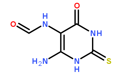 N-(6-amino-4-oxo-2-sulfanylidene-1H-pyrimidin-5-yl)formamide