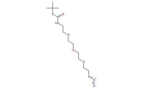 叠氮-三聚乙二醇-氨基叔丁酯