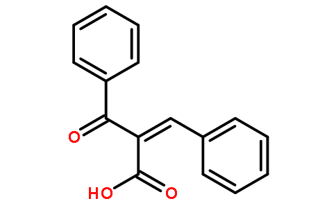 α-苯甲叉基一β一氧代苯丙酸