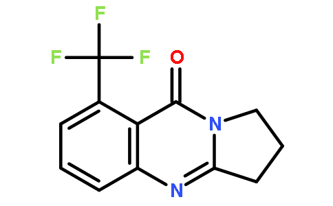 8-三氟甲基-2,3-二氢-1H-吡咯并[2,1-b]喹唑啉-9-酮