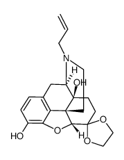 (5alpha)-4,5-环氧-3,14-二羟基-17-(2-丙烯基)-吗喃-6-酮环1,2-乙二基缩醛