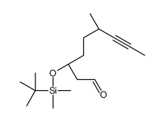 (3R,6S)-3-[tert-butyl(dimethyl)silyl]oxy-6-methylnon-7-ynal