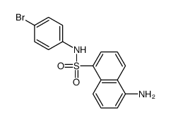 5-amino-N-(4-bromophenyl)naphthalene-1-sulfonamide