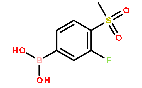 3-氟-4-甲砜基苯硼酸