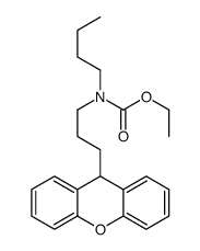 ethyl N-butyl-N-[3-(9H-xanthen-9-yl)propyl]carbamate