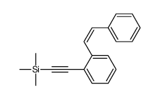 trimethyl-[2-[2-(2-phenylethenyl)phenyl]ethynyl]silane