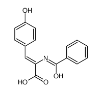 2-benzamido-3-(4-hydroxyphenyl)prop-2-enoic acid