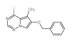 4-chloro-5-methyl-6-phenylmethoxypyrrolo[2,1-f][1,2,4]triazine