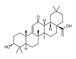 3β-hydroxy-12-oxoolean-9(11)-en-28-oic acid