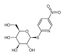 5-nitropyrid-2-yl 1-deoxy-1-mercapto-β-D-glucopyranoside