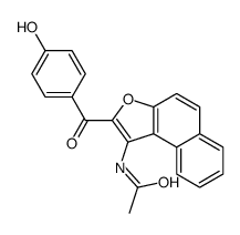 N-[2-(4-hydroxybenzoyl)benzo[e][1]benzofuran-1-yl]acetamide