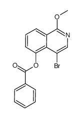 5-benzoyloxy-4-bromo-1-methoxyisoquinoline