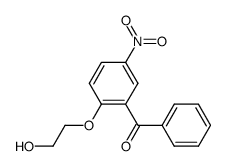 2-(2-hydroxyethoxy)-5-nitrobenzophenone