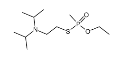 O-ethyl-S-(2-(diisopropylamino)ethyl)(methyl)phosphonothiolate