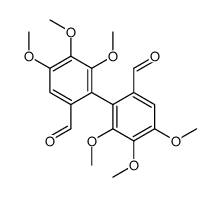 2-(6-formyl-2,3,4-trimethoxyphenyl)-3,4,5-trimethoxybenzaldehyde