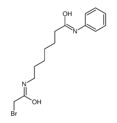 7-[(2-bromoacetyl)amino]-N-phenylheptanamide