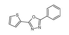 2-(thiophen-2-yl)-5-phenyl-1,3,4-oxadiazole