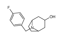 8-[(4-fluorophenyl)methyl]-8-azabicyclo[3.2.1]octan-3-ol