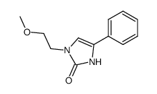 1-(2-methoxy-ethyl)-4-phenyl-1,3-dihydro-imidazol-2-one