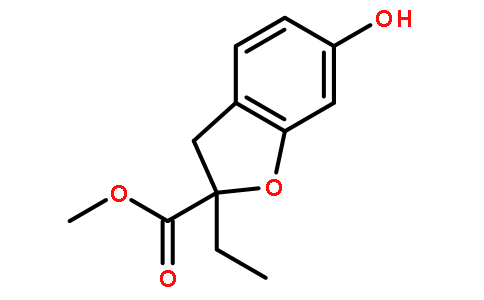 甲基2-乙基-6-羟基-2,3-二氢-1-苯并呋喃-2-羧酸酯