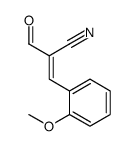 2-formyl-3-(2-methoxyphenyl)prop-2-enenitrile