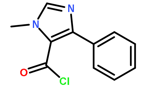 1-甲基-4-苯基-1H-咪唑-5-羰酰氯