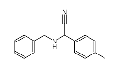 N-benzyl amino-(4-methylphenyl)acetonitrile