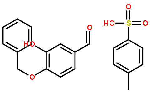 2-(苄氧基)-5-甲酰基苯基4-甲基-1,3-环己二烯-1-磺酸酯