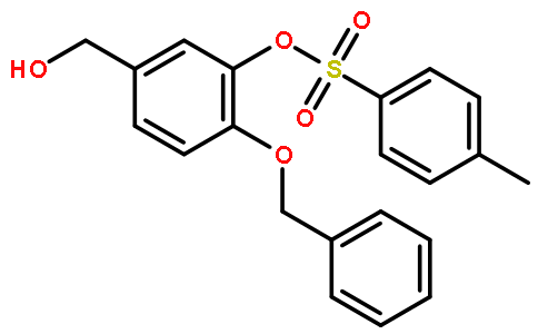 2-(苄氧基)-5-(羟基甲基)苯基4-甲基苯磺酸酯