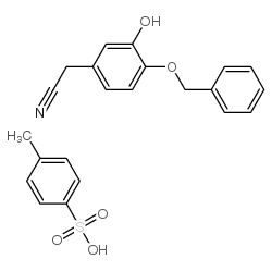 [5-(cyanomethyl)-2-phenylmethoxyphenyl] 4-methylbenzenesulfonate