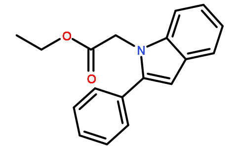 2-(2-苯基-1H-吲哚-1-基)乙酸乙酯 795290