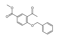 methyl 3-acetyl-4-phenylmethoxybenzoate
