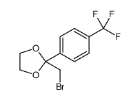 2-(bromomethyl)-2-[4-(trifluoromethyl)phenyl]-1,3-dioxolane
