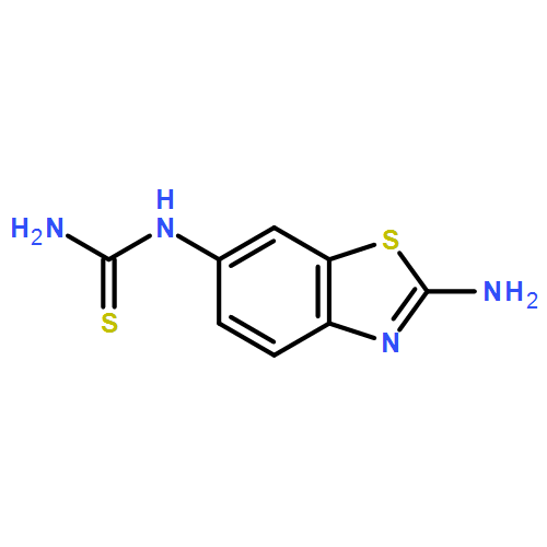 (9CI)-(2-氨基-6-苯并噻唑)-硫脲