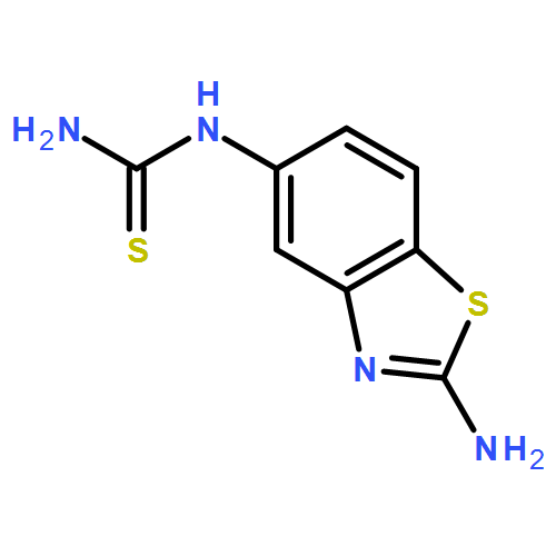 (9CI)-(2-氨基-5-苯并噻唑)-硫脲