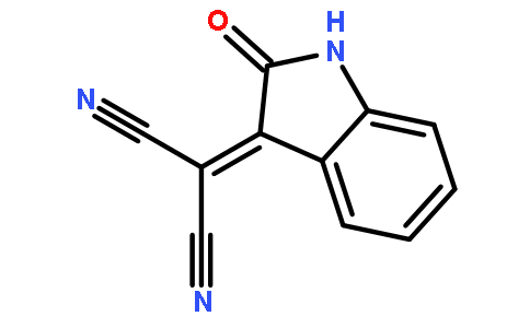2-(2-oxo-1H-indol-3-ylidene)propanedinitrile