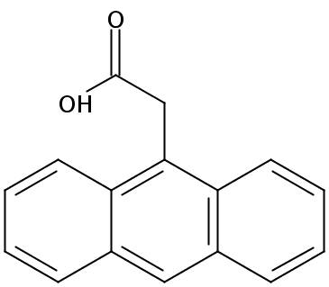 2-anthracen-9-ylacetic acid