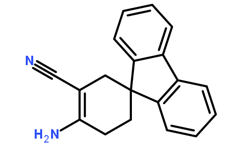 2-aminospiro[cyclohexene-5,9'-fluorene]-1-carbonitrile