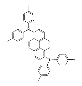 1-N,1-N,6-N,6-N-tetrakis(4-methylphenyl)pyrene-1,6-diamine
