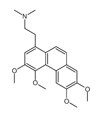 N,N-dimethyl-2-(3,4,6,7-tetramethoxyphenanthren-1-yl)ethanamine