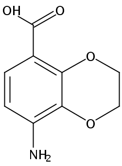 8 氨基-2,3 二氢苯并[1,4]二恶英-5 羧酸