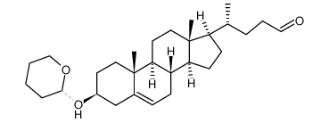 3β-(tetrahydro-2H-pyran-2-yloxy)chol-5-en-24-al