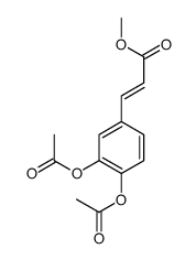 methyl 3-(3,4-diacetyloxyphenyl)prop-2-enoate