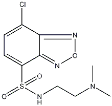 4-[2-(二甲氨基)乙氨基磺酰基]-7-氯-2,1,3-苯并氧二唑