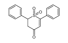 2,6-diphenyl-2,3-dihydro-4H-thiopyran-4-one 1,1-dioxode