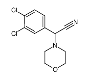 α-(3,4-dichlorophenyl)-4-morpholineacetonitrile