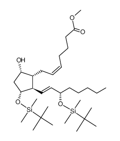 11,15-O-bis(tert-butyldimethylsilyl)PGF2α methyl ester