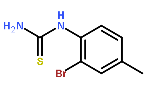 2-溴-4-甲基苯基硫脲