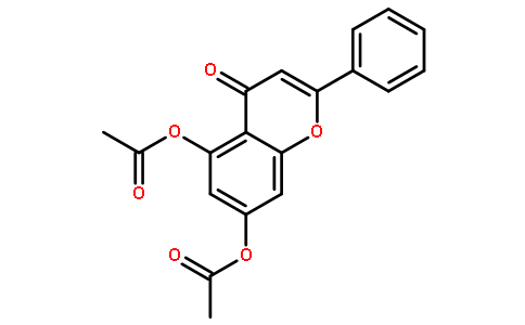 5,7-二乙酰氧基黄酮对照品(标准品) | 6665-78-7