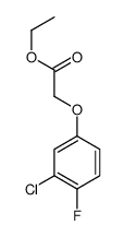 ethyl 2-(3-chloro-4-fluorophenoxy)acetate
